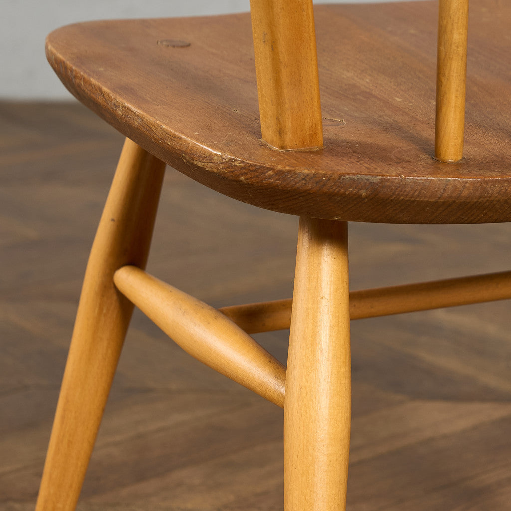 ヴィンテージ 4本 スポーク フープバックチェア