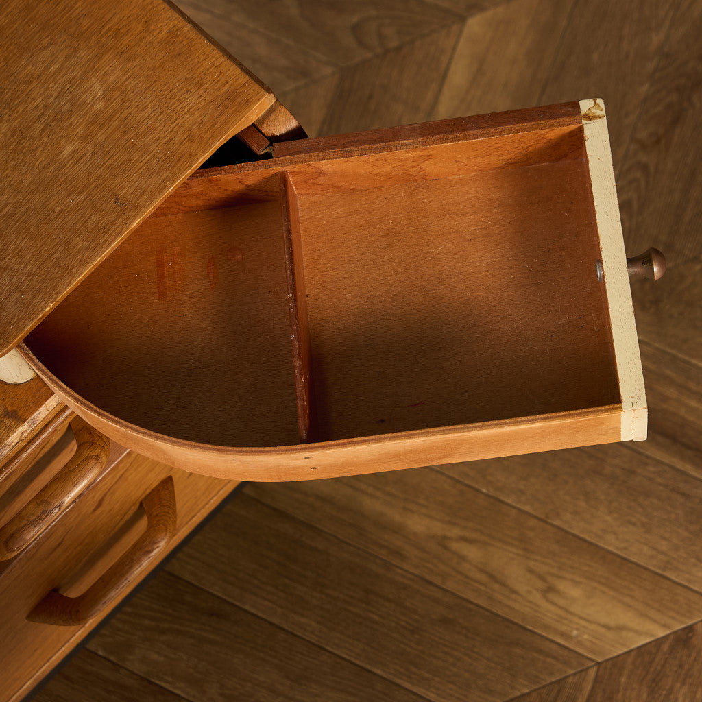 Chinese white ヴィンテージ ドレッシングチェスト ドレッサー 初期ゴールドラベル