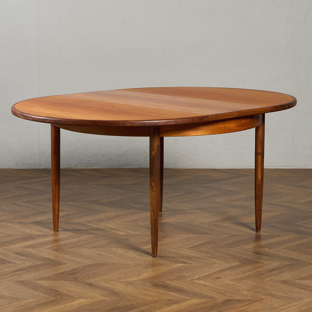 エクステンション ラウンド ダイニングテーブル