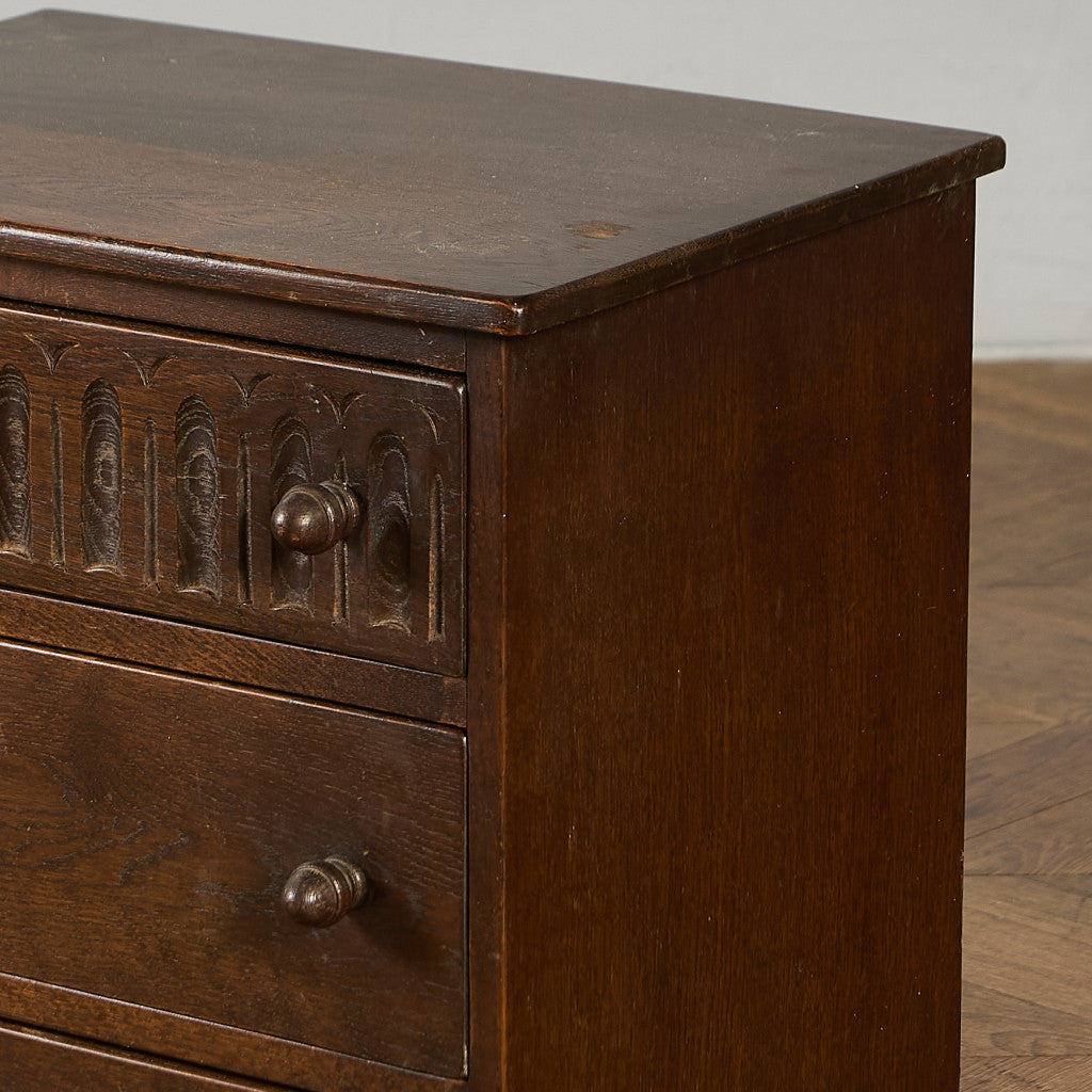 英国 クラシック 3段 サイド チェスト