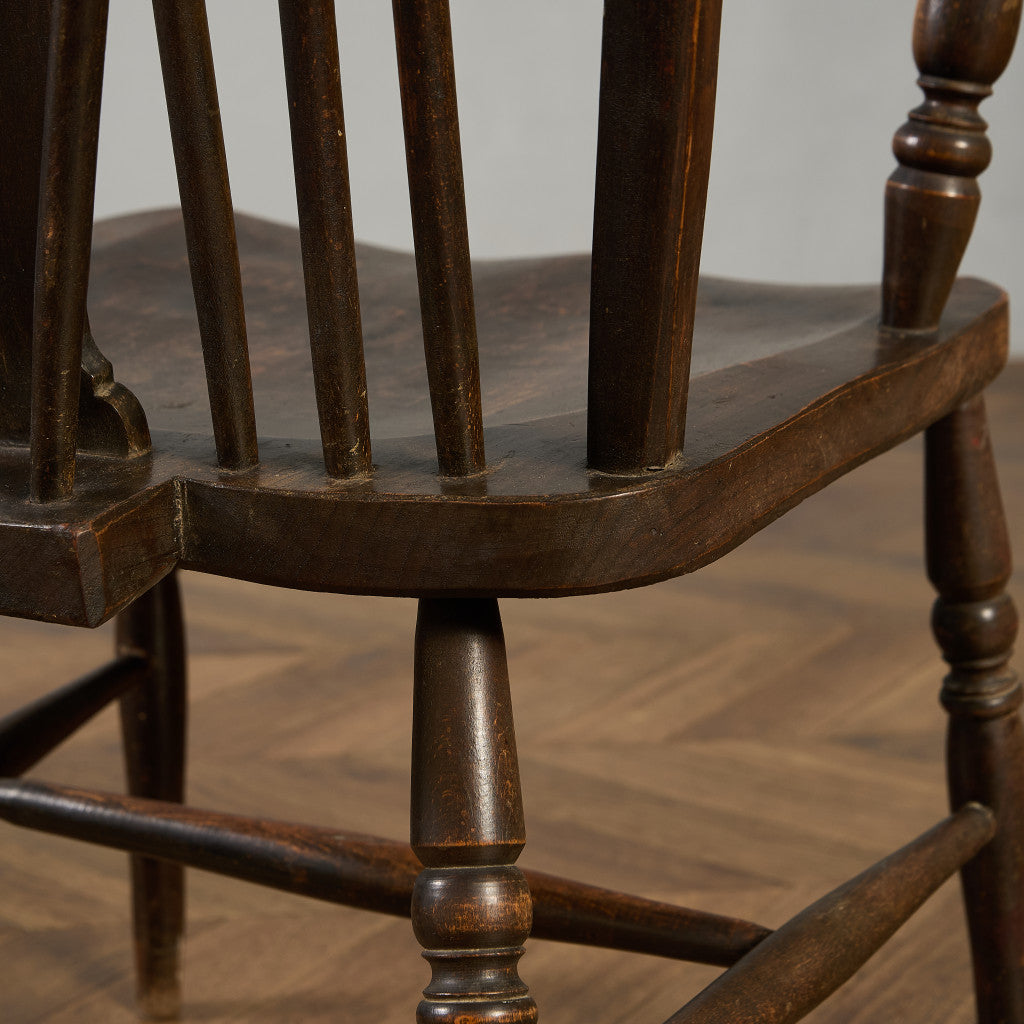 英国 クラシック ホイールバック ウィンザー アームチェア