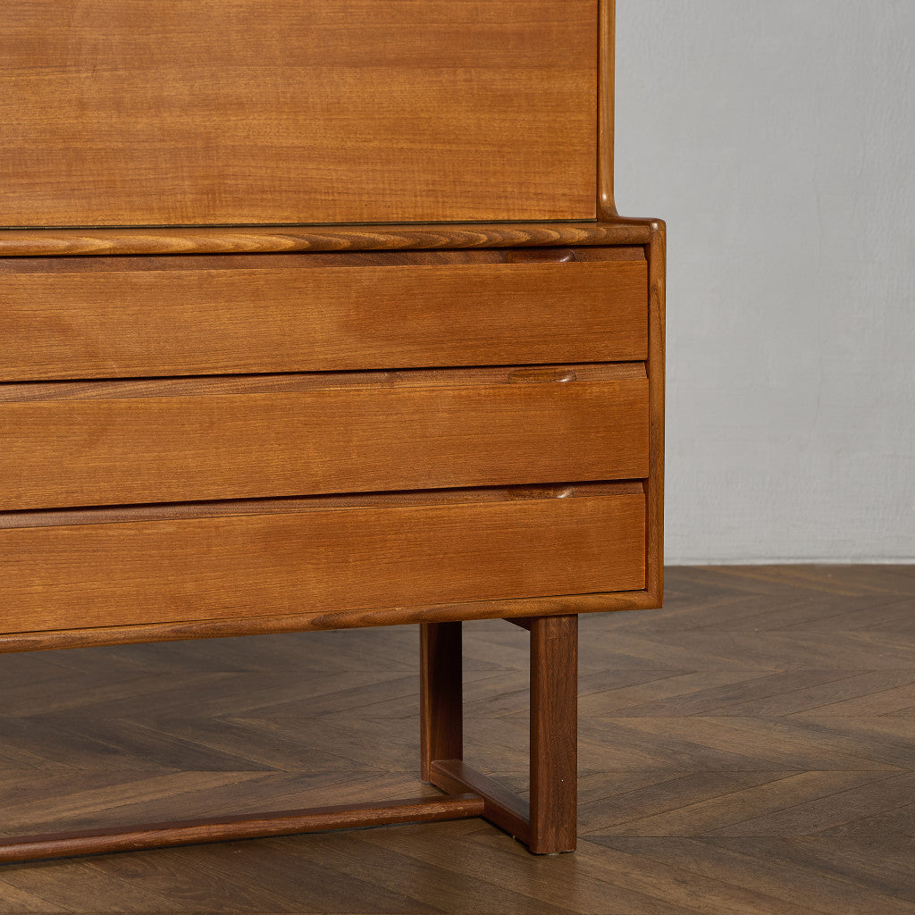 ヴィンテージ ビューローブックケース ウォールユニット