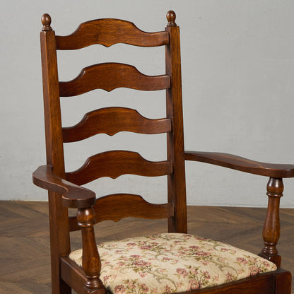 英国 クラシック ラダーバック アームチェア