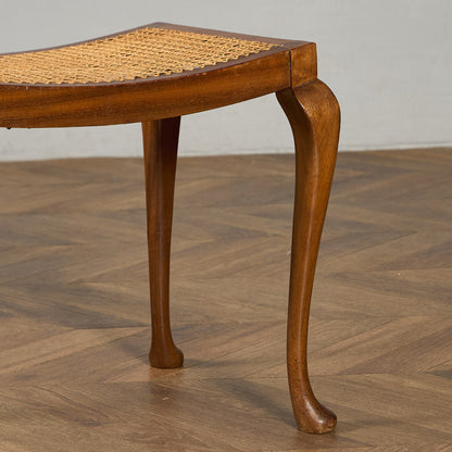 ヴィンテージ ラタン スツール