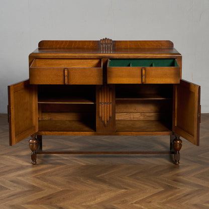 英国 クラシック アールデコ サイドボード