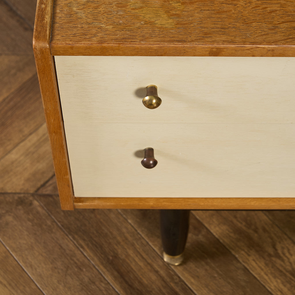 Chinese white ヴィンテージ ドレッシングチェスト 初期ゴールドラベル