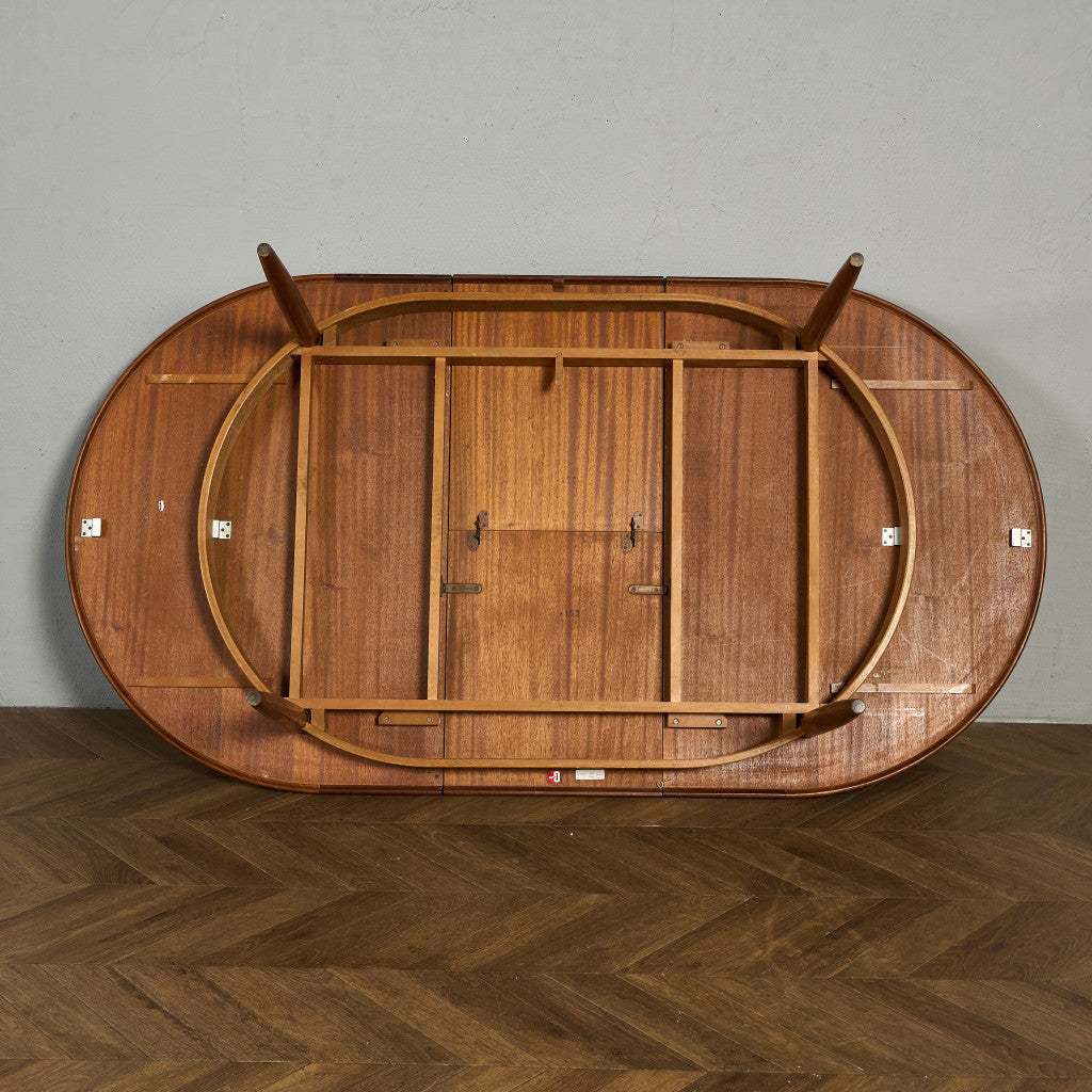 ヴィンテージ エクステンション オーバルダイニングテーブル