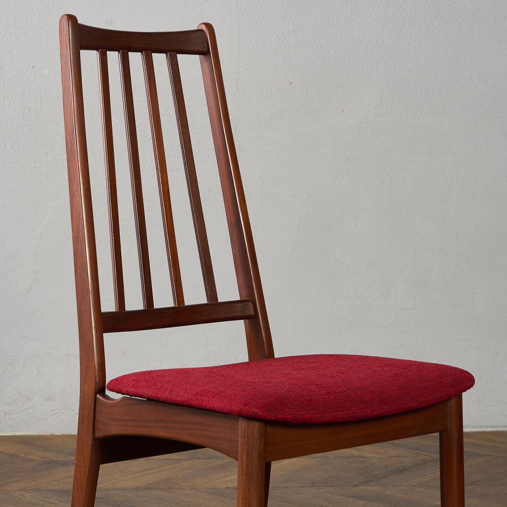 ヴィンテージ スラットバックチェア 座面張替え済み