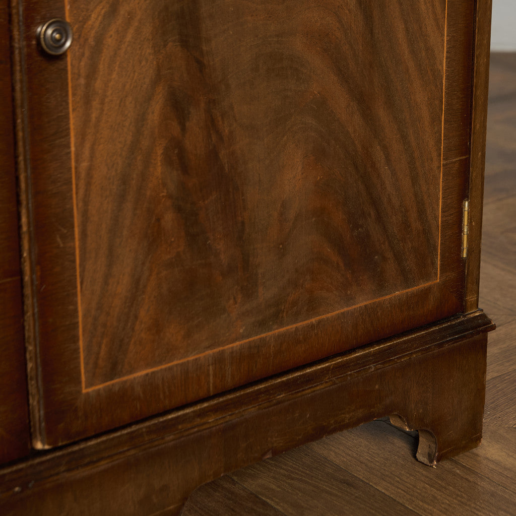 英国 クラシック エドワーディアン 様式 ブックケース カップボード