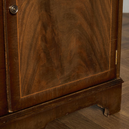 英国 クラシック エドワーディアン 様式 ブックケース カップボード