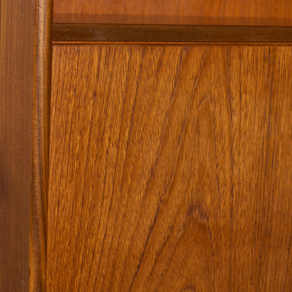 ヴィンテージ ウォールユニット ビューローブックケース