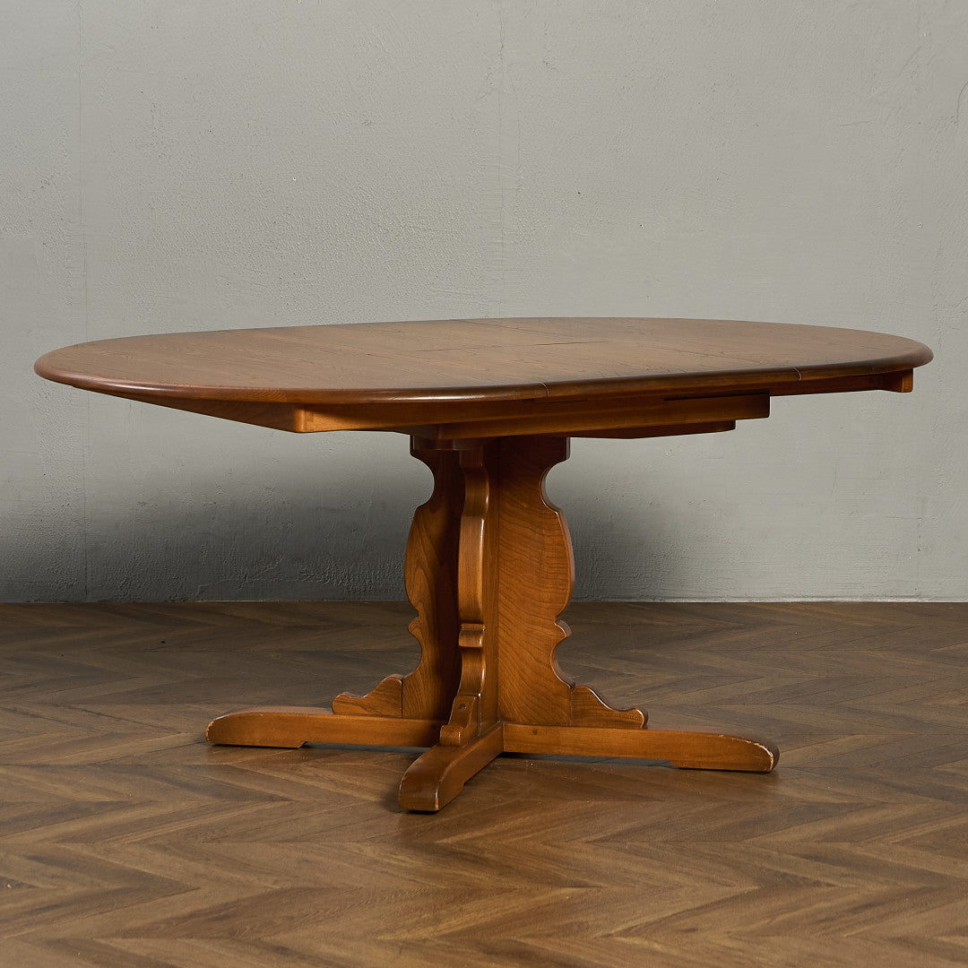 エクステンション ラウンドダイニングテーブル (2700)  ラウンドゴールドラベル