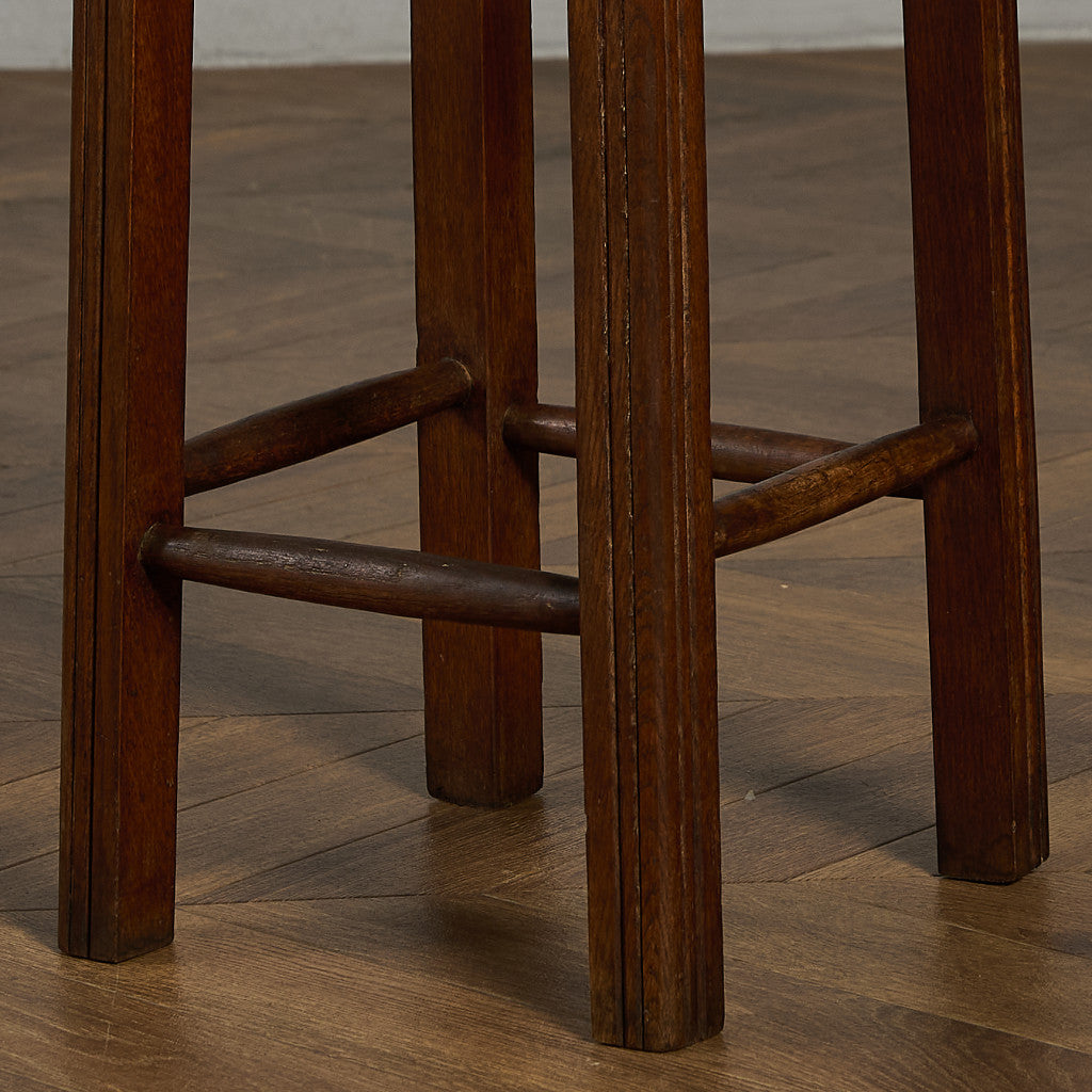 イギリス ヴィンテージ ハイ スツール