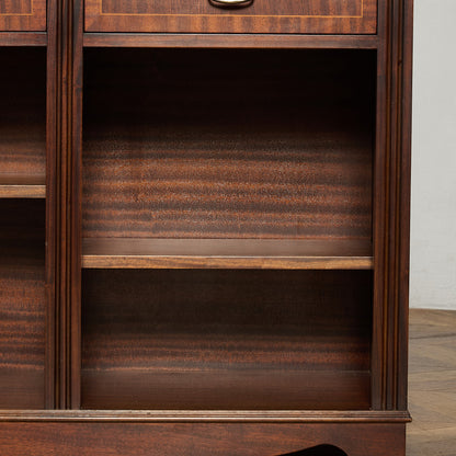 英国 クラシック ワイド オープンシェルフ