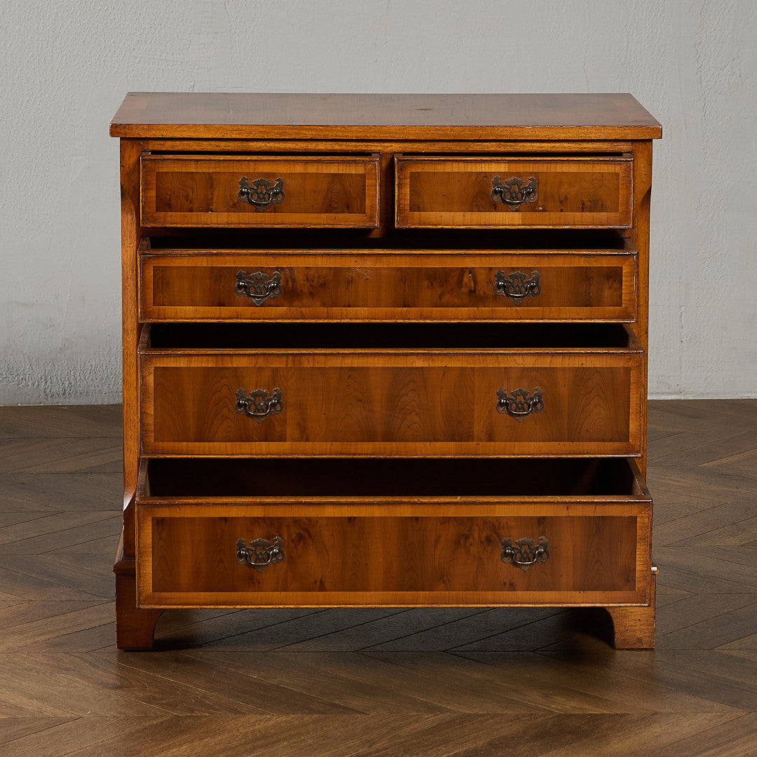 英国 クラシック 4段 チェスト