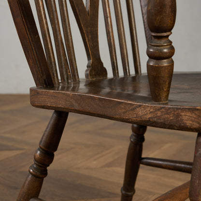 英国 クラシック ホイールバック ウィンザー アームチェア