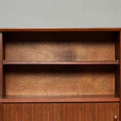 英国 ヴィンテージ ガラス キャビネット