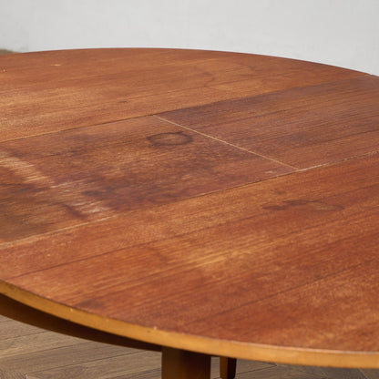 英国 ヴィンテージ ラウンド ダイニングテーブル #89660