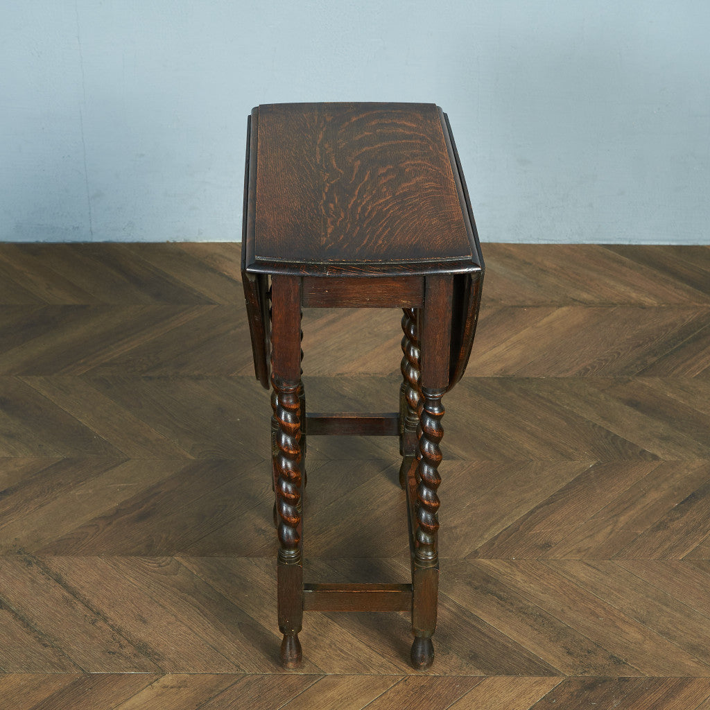 英国クラシック ドロップリーフ ゲートレッグテーブル #83843