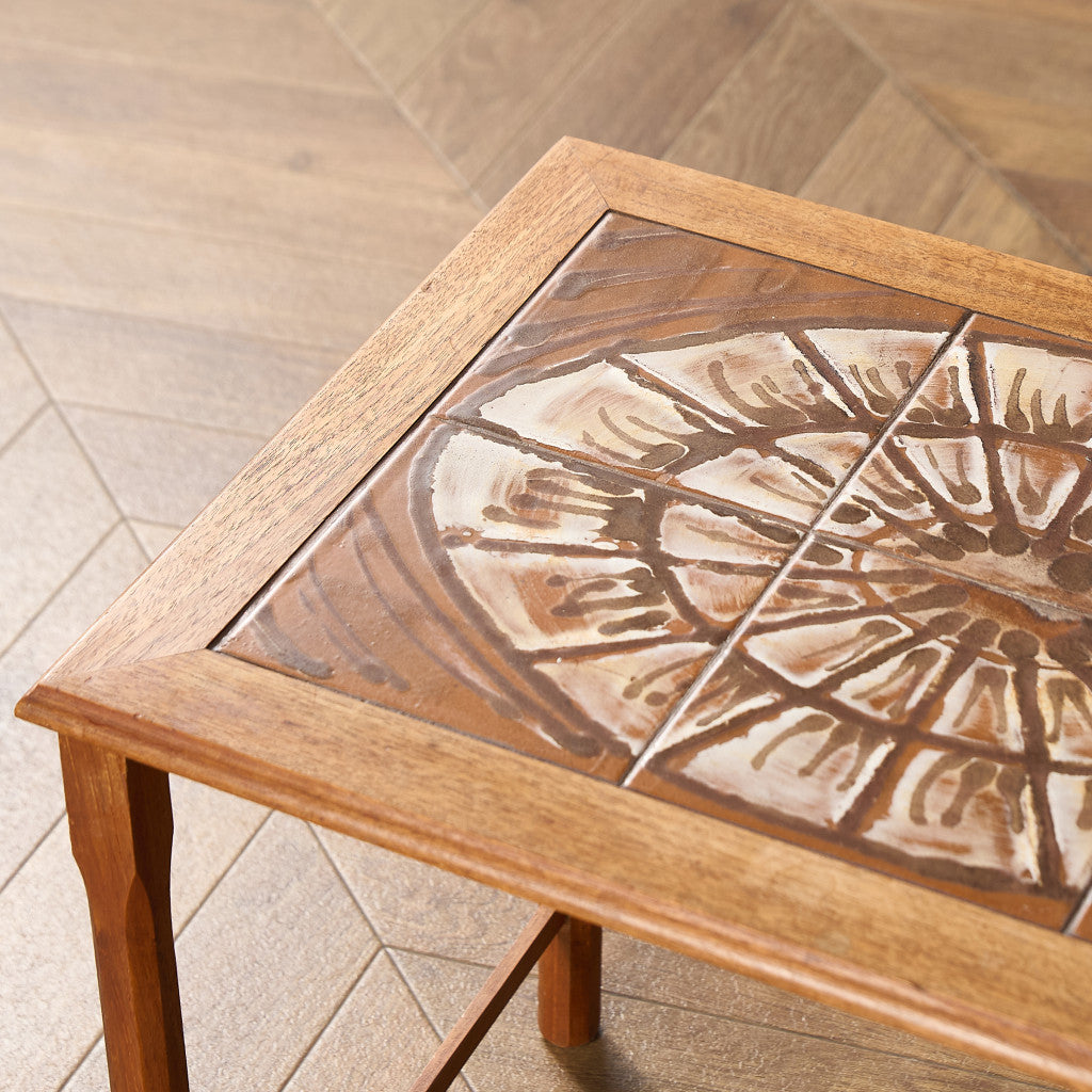 デンマーク TOFTEN タイルトップ ネストテーブル