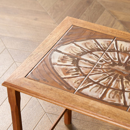 デンマーク TOFTEN タイルトップ ネストテーブル