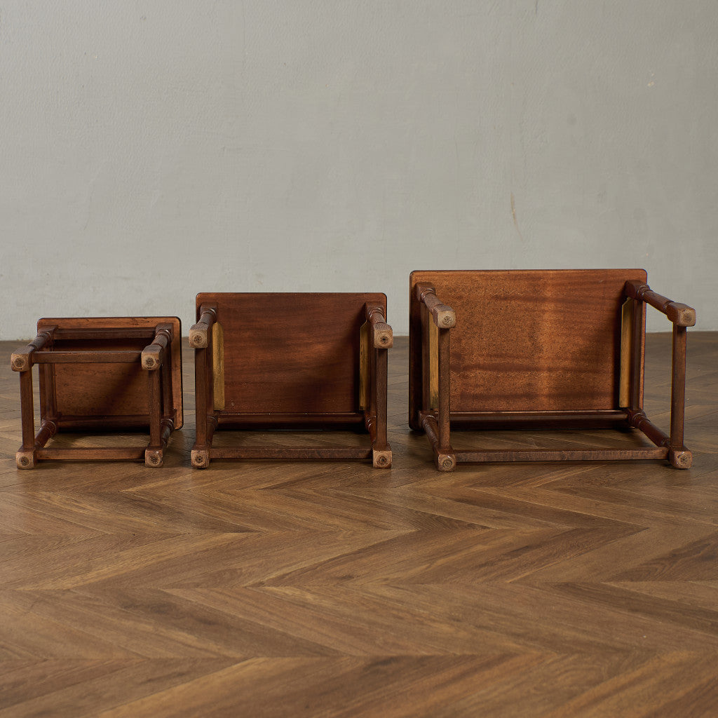 英国 クラシック ネストテーブル サイドテーブル