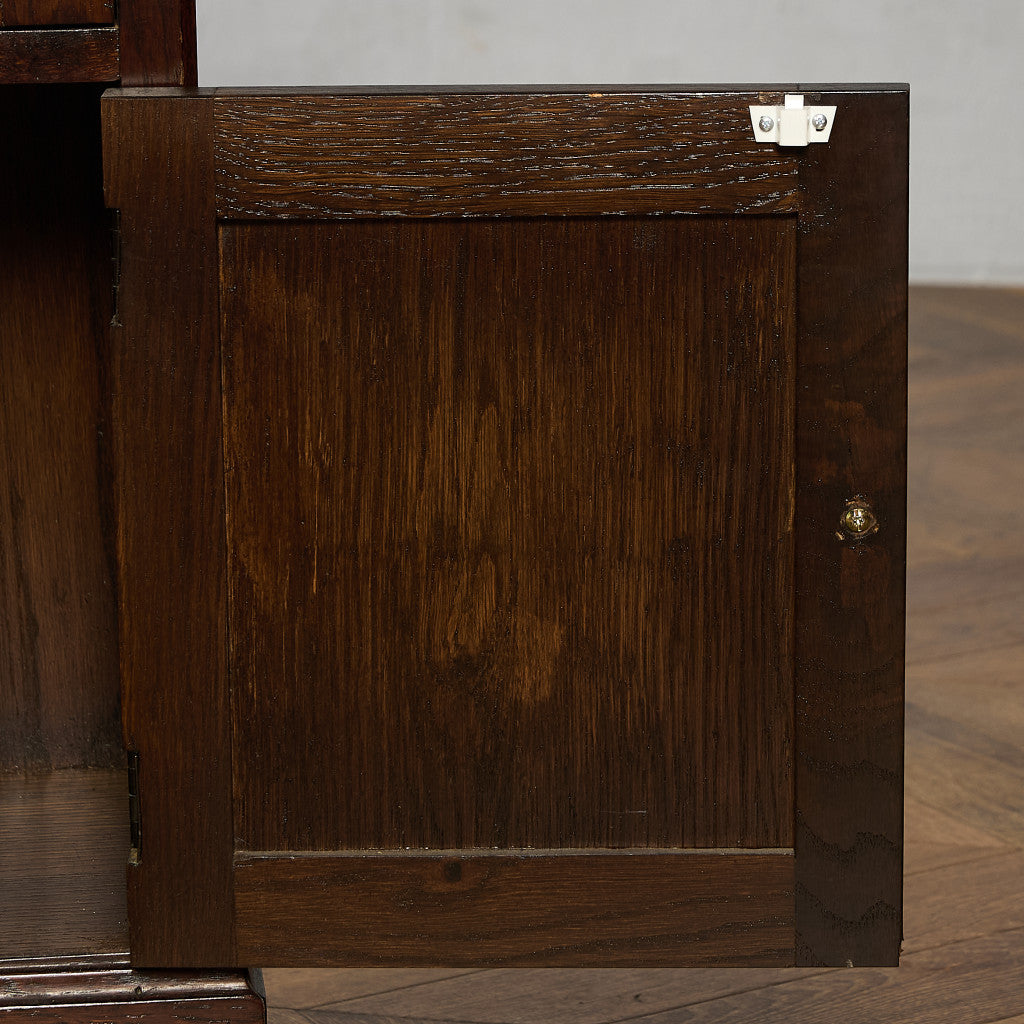 英国 クラシック オーク材 ブックケース