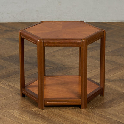 デンマーク ヴィンテージ ヘキサゴン コーヒーテーブル センターテーブル