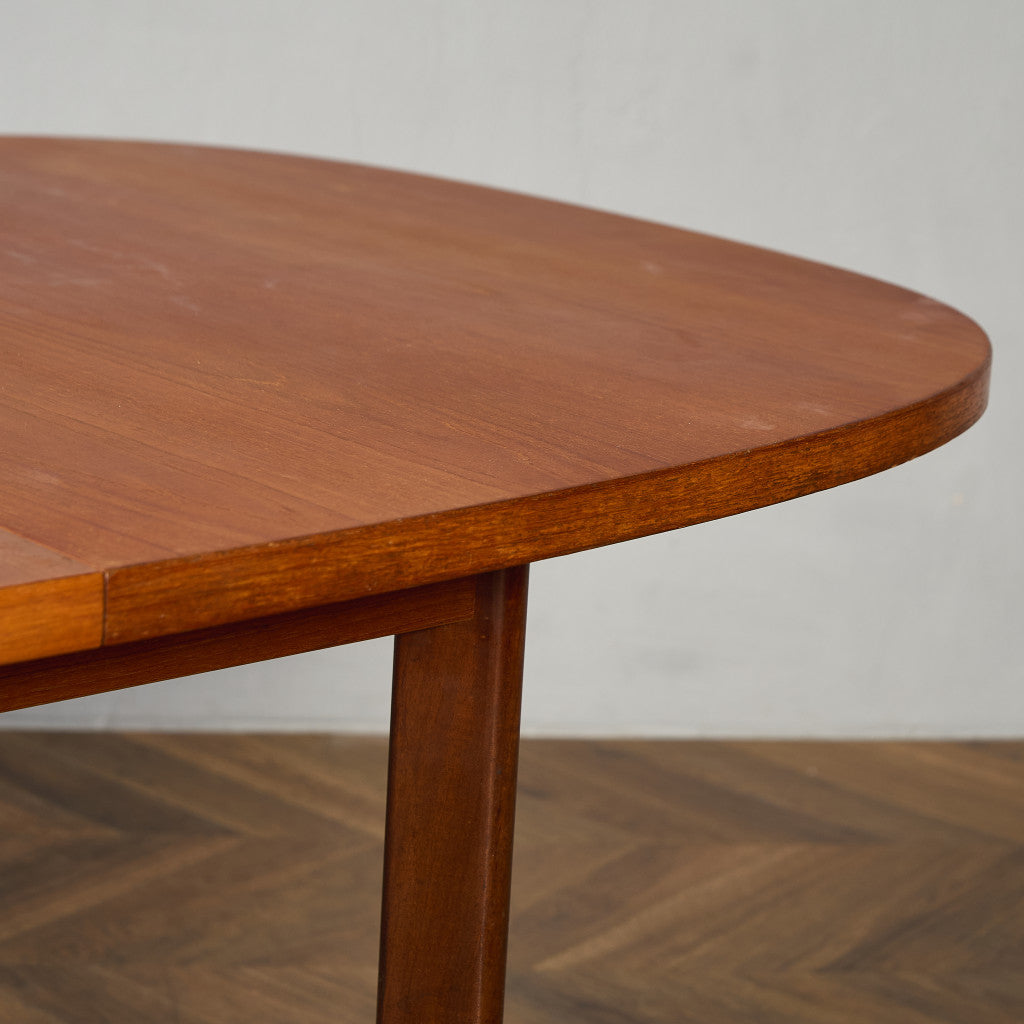 ヴィンテージ エクステンション オーバル ロング ダイニングテーブル