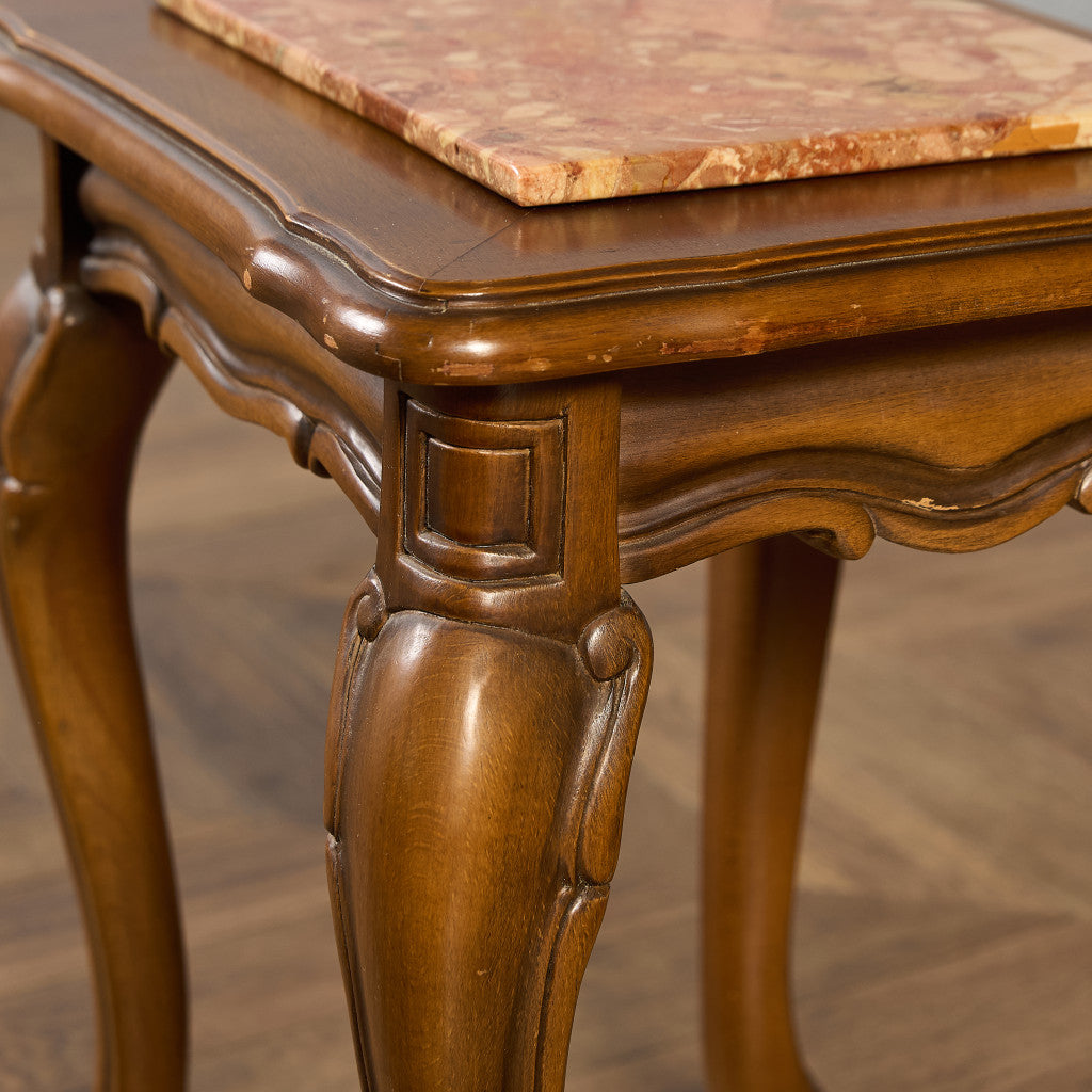 英国 クラシック 大理石 ネストテーブル サイドテーブル #96617