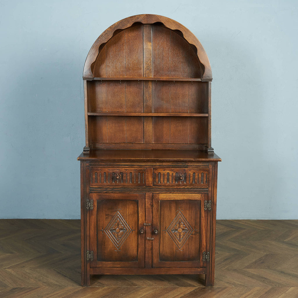 オーク材 ウェルシュドレッサー / 食器棚