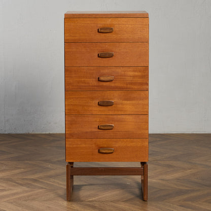 ジープラン G-PLAN Quadrille 6段 トールチェスト (1386) #97845