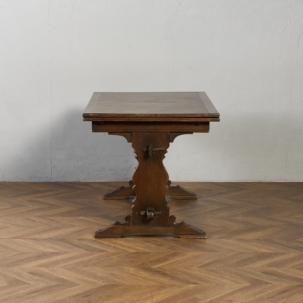 英国 クラシック ドローリーフ ダイニングテーブル