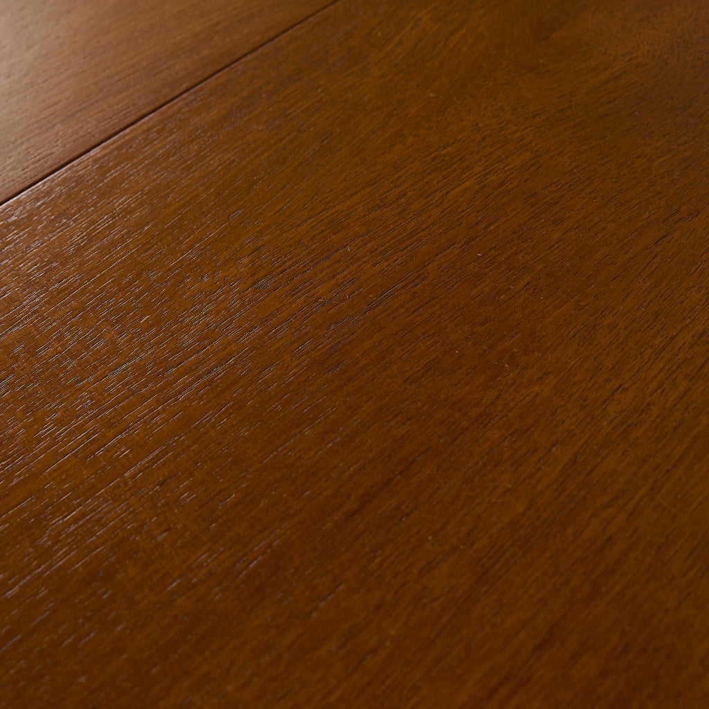 エクステンション ラウンドダイニングテーブル / 天板再塗装済み