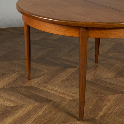 エクステンション ラウンド ダイニングテーブル