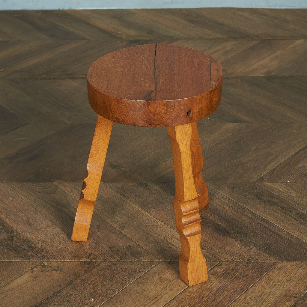 British antique milking stool #81935