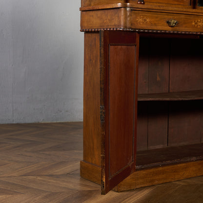 英国 アンティーク ミラーバック サイドボード シフォニア