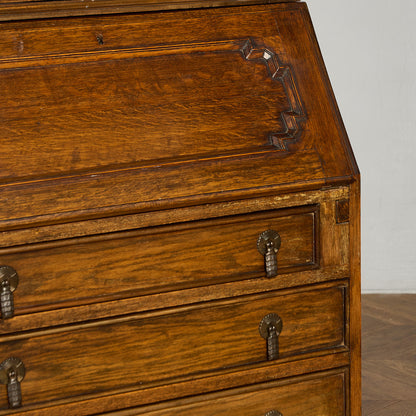 英国 クラシック ビューロー ブックケース デスク