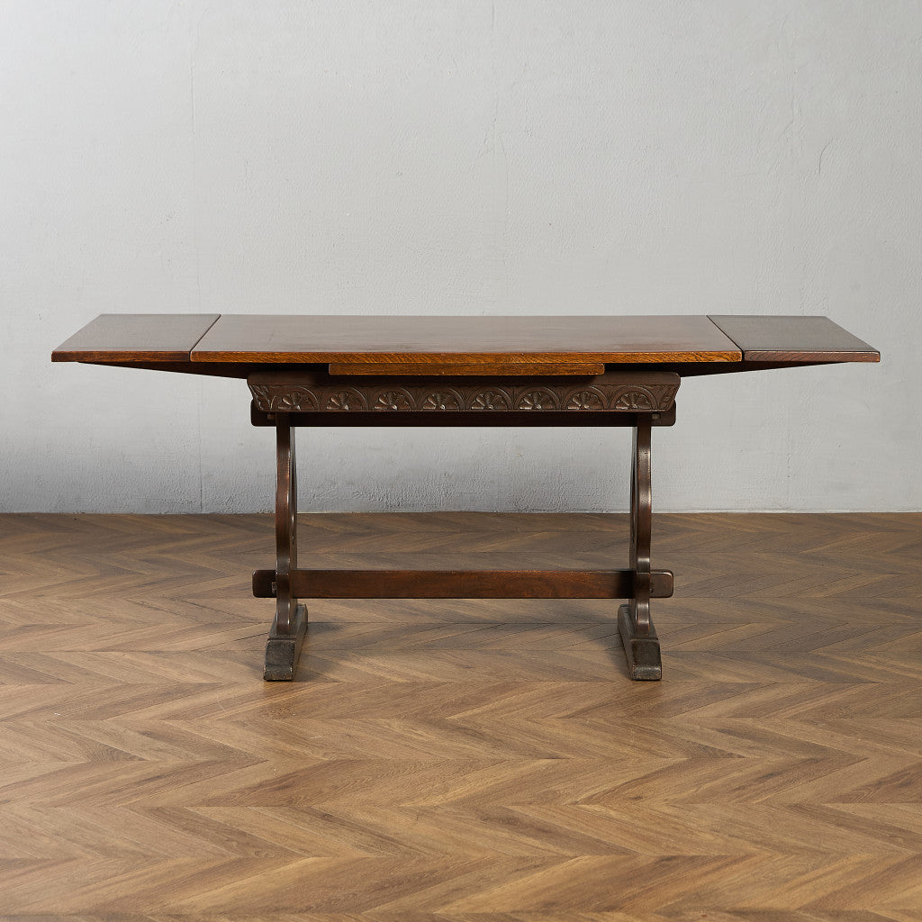 英国 クラシック ドローリーフ ダイニングテーブル