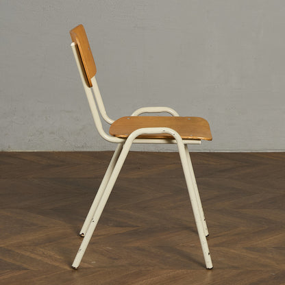 イギリス ヴィンテージ スタッキング スクールチェア