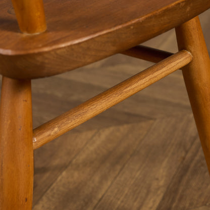 ヴィンテージ スティックバック ハイバックチェア ブルーラベル