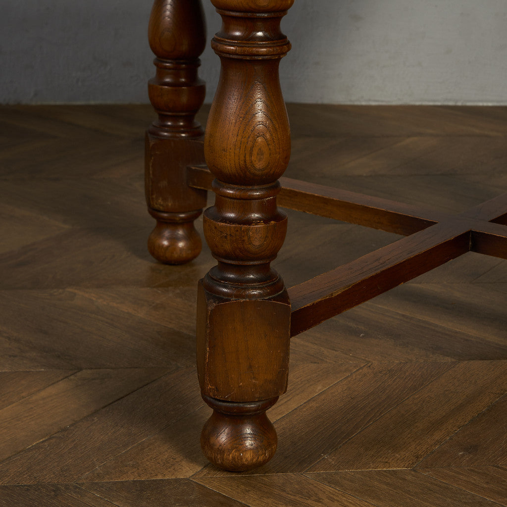 英国 クラシック ドローリーフ ダイニングテーブル #89908