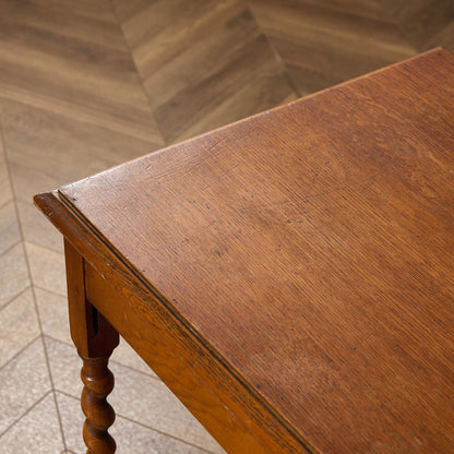 英国 クラシック バーリーシュガー ツイストレッグ サイドテーブル