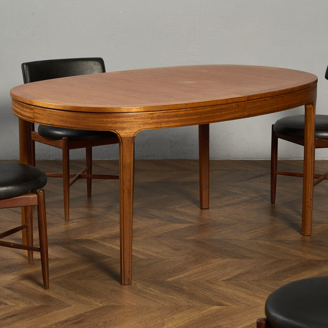 エクステンション オーバル ダイニングテーブル