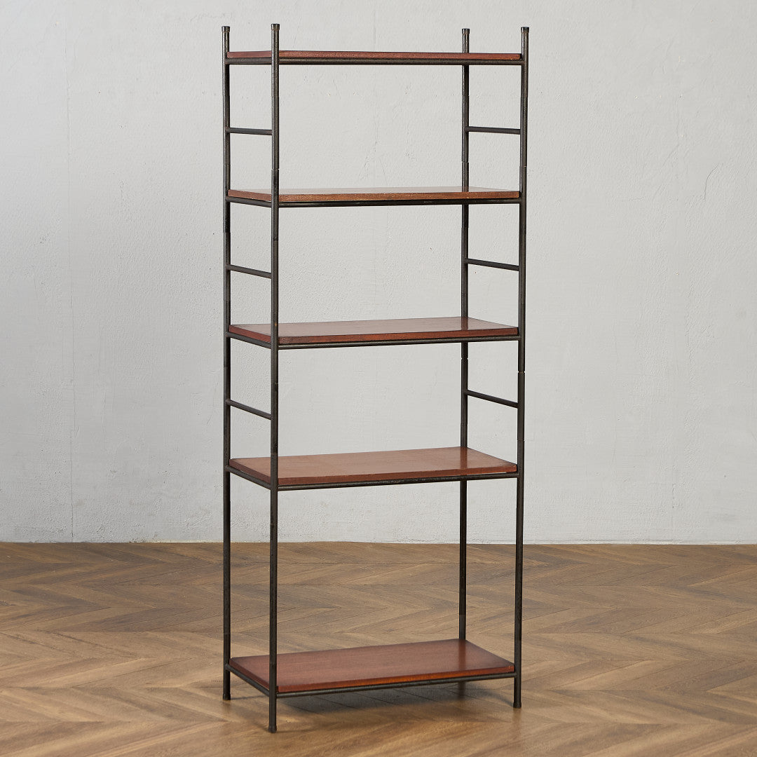 英国製 インダストリアル オープン シェルフ