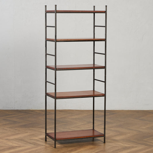 英国製 インダストリアル オープン シェルフ