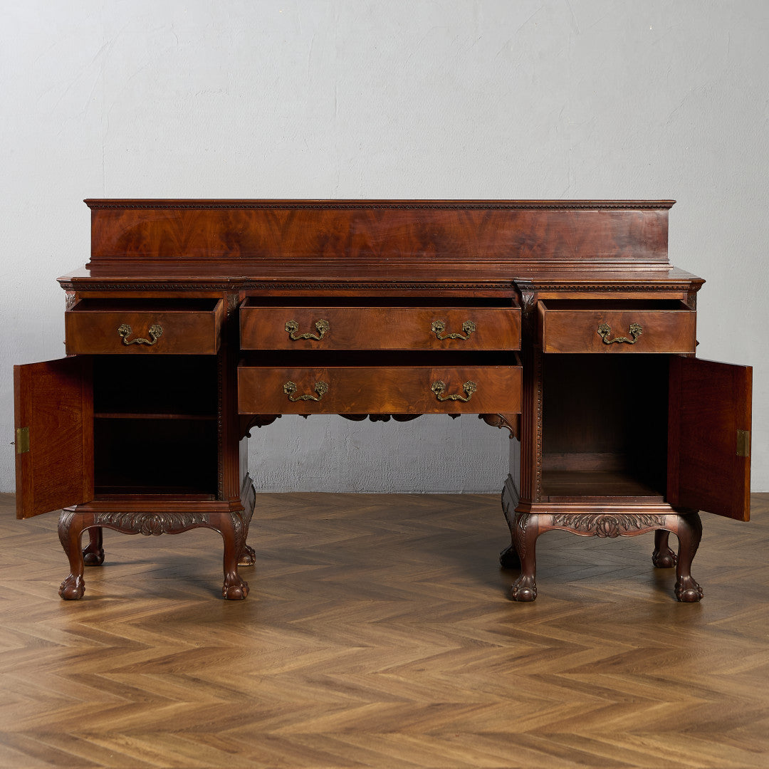 英国 クラシック ウォールナット サイドボード