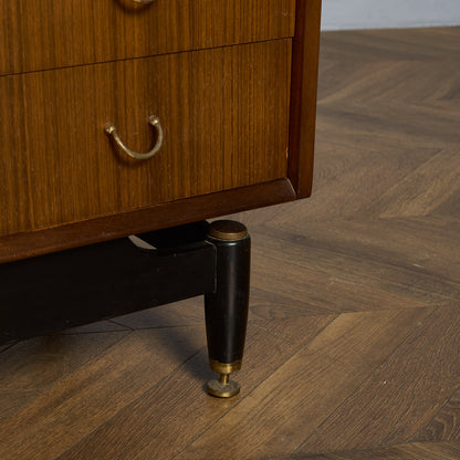 ジープラン G-PLAN Tola&black 4段 チェスト (GF08) #86981