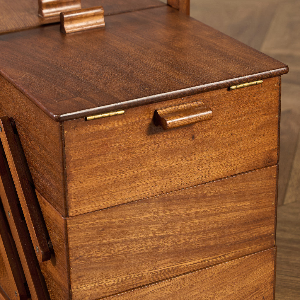 英国 ヴィンテージ ソーイングボックス #95619