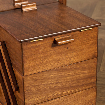 英国 ヴィンテージ ソーイングボックス #95619